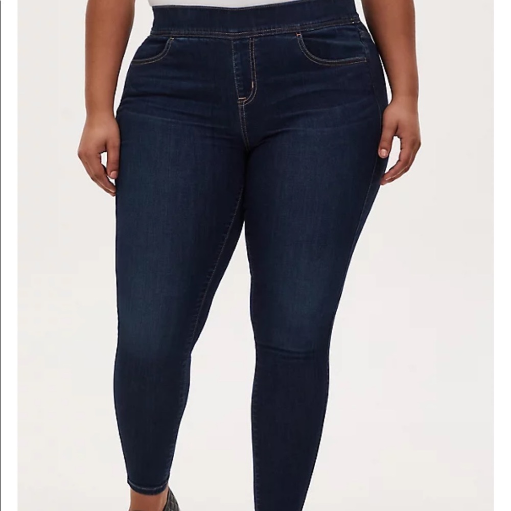 Lean Jean- Super Soft Dark Wash
